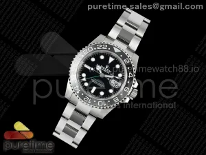 GMT-Master II 126710 GRNR 904L Steel RICH on Oyster Bracelet JH3285 V2