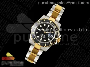 Submariner 116613 LN KF YG Wrapped Esfera azul en la pulsera SS/YG VR3135