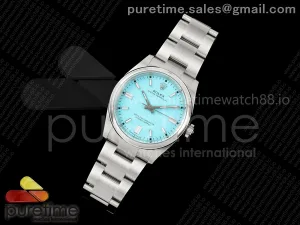 Oyster Perpetual 126000 36mm Clean Plus 904L Steel Tiffany Dial DD3230