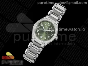 Twenty~4 7300/1200A SS PPF Cadran vert sur Bracelet SS 324CS
