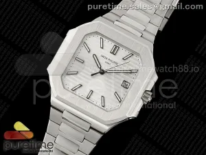 Cubitus 5821 SS GRF Silver Dial on SS Bracelet A330