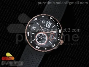 Calibre De Cartier Diver DLC Noir