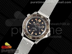 Seamaster 300 "No Time to Die" Limited Edition S+F on Mesh Brazalete A8806