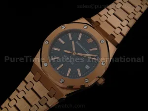 Royal Oak 39mm Jumbo RG Quadrante grigio