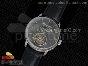 Jules Tourbillon SS Big Date Quadrante grigio