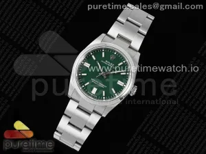 Oyster Perpetual 126000 36mm VSF 904L Steel Green Dial VS3230 V2