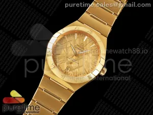 Constellation Meteorite 41mm YG ASWF YG Dial on YG Bracelet A8900