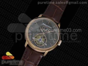 Jules Tourbillon RG Big Date Cadran gris