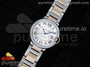 Ballon Bleu 36mm SS/YG Thick Wrapped Or
