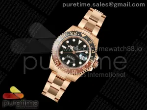 GMT-Master II 126715 CHNR Black/Brown Ceramic RCF JH3285