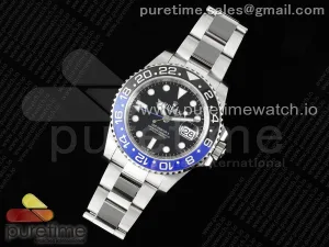 GMT-Master II 126710 BLNR 904L Stahl NTF auf Oyster Armband VR3186 CHS