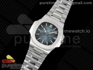 Nautilus 5711 BPF Blue Textured Dial on SS Bracelet A324