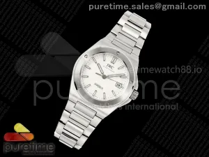 Ingenieur Automatic 40 SS V7F White Dial on SS Bracelet A2892