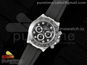 Daytona 116519 Noob Black Diamonds Dial on Oysterflex Strap SA4130