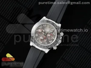Daytona 116519 QF Gray Numeral Dial on Oysterflex Strap SH4130 V3 (Gain Weight)