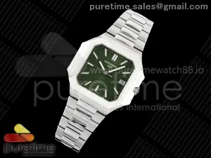 Cubitus 7128 SS APWF Green Dial on SS Bracelet SA330