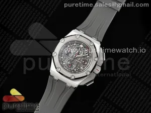 Royal Oak Offshore Schumacher APF Gray/Black Dial on Gray Rubber Strap A3126