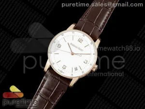 Code 11.59 RG 15210 APSF White Dial on Brown Leather Strap SA4302