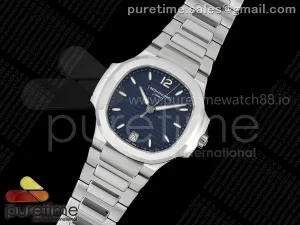 Nautilus 7118 Ladies DDF Blue Dial on Bracelet DD324