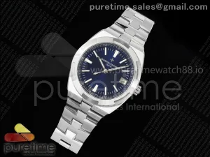 Overseas 4500V SS 8F Blue Dial on SS Bracelet A5100