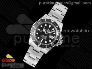 Submariner 41mm 126610 LN Acero de cerámica negro 904L ZF VR3235