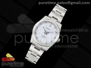 Oyster Perpetual 124300 41mm Clean Plus 904L Steel Lavender Dial DD3230