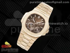 Nautilus 5712 RG YSF Marrón Esfera en la pulsera RG A240