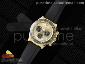 Daytona 126518 APF 904L Steel YG Dial on Oysterflex Strap DD4801