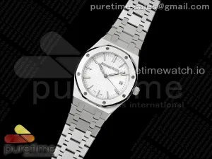 Royal Oak 34mm SS BF White Dial on SS Bracelet A5800