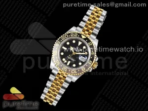 GMT Master II 126713 904L SS APF Black Dial on Jubilee Bracelet VR3285 CHS