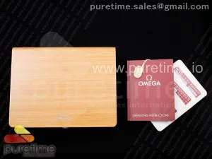 OMEGA BOX AND PAPERS NEW