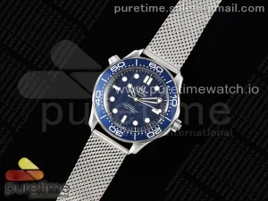 Seamaster 300M 42mm James Bond 60th anniversary VSF on Mesh Armband A8806