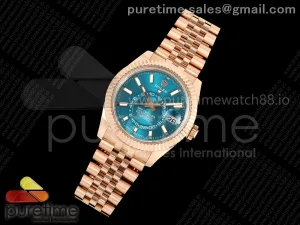 Skydweller 336935 RG Noob Blue Dial on RG Jubilee Bracelet A9002 V2