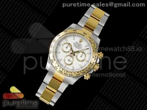 Daytona 126503 BTF White Dial on SS/YG Bracelet JH4131