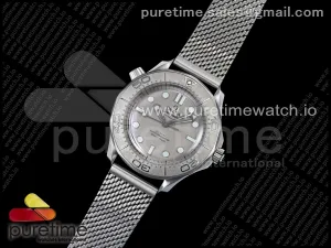 Seamaster 300M Diver SS ORF Silver Dial on SS Mesh Bracelet OR8806