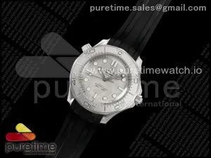 Seamaster 300M Diver SS ORF Silver Dial on Black Rubber OR8806