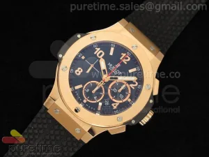 Big Bang 44mm Cadran noir Rose