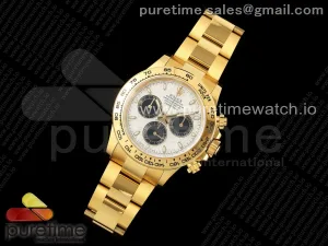 Daytona 116508 N6F Meteorite Dial on YG Bracelet SA4130