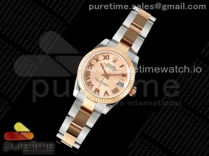 DateJust 31 278271 SS/RG GMF 904L Steel RG Roman Dial on Oyster Bracelet A2824