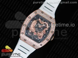 RM 51-01 RG Tiger & Dragon Diamanti