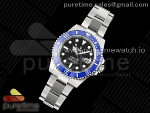 Submariner 41mm 126619 LB Blue Ceramic 904L Steel Clean VR3235